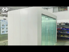 स्टेनलेस स्टील एलईडी डिस्प्ले एयर शावर