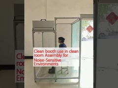 शोर-संवेदनशील वातावरण के लिए स्वच्छ कक्ष में स्वच्छ कक्ष का उपयोग