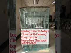 अग्रणी समय 10-14 दिन स्वच्छ कक्ष सफाई उपकरण शोर मुक्त स्वच्छ कक्ष रखरखाव के लिए