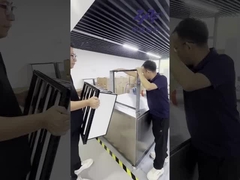 जस्ती स्टील फ्रेम वी बैंक HEPA फिल्टर, 0.3um HEPA प्लीटेड एयर फिल्टर H13 उच्च धूल क्षमता