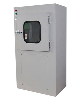 18-22 मीटर/सेकंड एयर शॉवर पास बॉक्स की गति कणों को हटाने और स्वच्छ क्षेत्रों में हवा बनाए रखने के लिए स्वच्छ वायु प्रवाह