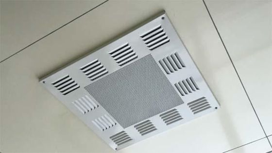 H14 HEPA वायु आपूर्ति आउटलेट 99.99% दक्षता 0.3μm ISO14644-1